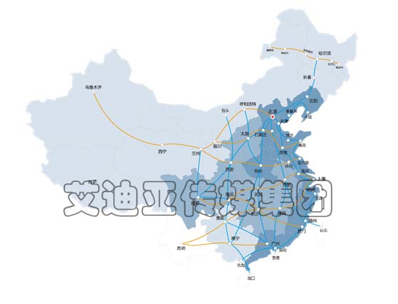 高铁广告蹊径图：